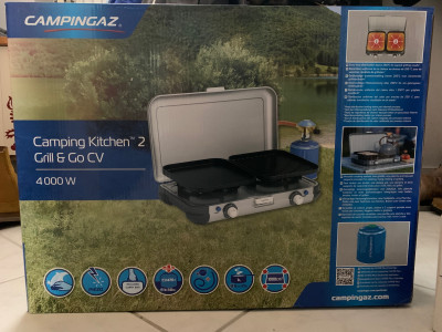 Imagen 1 de Sandor sobre Campingaz - Camping Kitchen 2 Grill & Go CV - Hornillos de gas