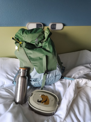 Imagen 1 de Christin sobre Deuter - Women's AirComfort Lite 28 SL - Mochila de senderismo