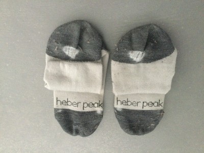 Imagen 1 de Bettina sobre Heber Peak - EvergreenHe. Hiking Crew Socks 2-Pack - Calcetines de trekking