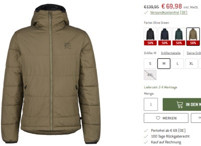 Imagen 1 de Martin sobre Stoic - MountainWool120 StorboSt. Hoody - Chaqueta de fibra sintética