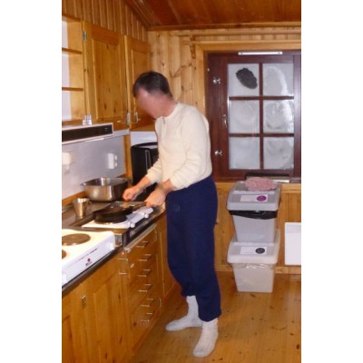 Imagen 2 de Uwe sobre Woolpower - Long Johns With Fly 400 - Ropa interior merino