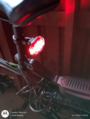 Imagen 1 de Pentti sobre XLC - Rear Light XLC Comp Oberon 5X CL-R09 - Luz trasera